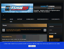 Tablet Screenshot of fsrealwx.net